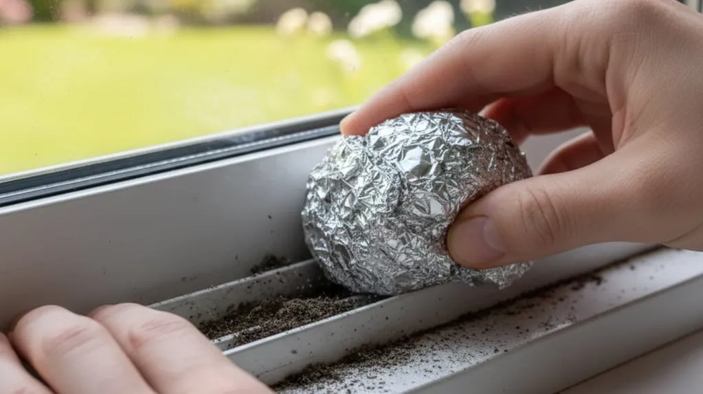 Aluminiumfolie: een eenvoudige oplossing voor schuiframen